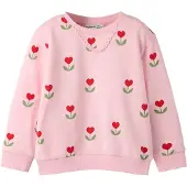 Name it Sweatshirt - NmfNancy - Parfait Pink - - 5 år (110) - Sweatshirt