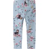Name It Mini Leggings - Frozen - NmfJalinda - Subdued Blue - - 2 år (92) - Leggings