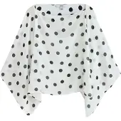 Next Bluse sort / hvid