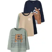 Name it Bluse - Noos - 2-pak - MmmNiko - Navy Blazer/Navy Blazer - - 6 år (116) - Bluse