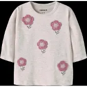Name it Bluser & t-shirts 'NBFLAMAIA' beige / chamois / lysegrøn / gammelrosa