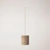 Creative Cables Cilindro Rafia Track Stucchi Pendellampe