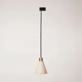 Creative Cables Cone Wood Track Stucchi Uden Pære Pendellampe