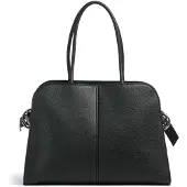 BOSS Tote bag i imiteret læder med præget logo