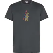 Icebreaker - Vandretøj - M 150 Tech Lite SS Tee Bear Tour Obsidian til UnisexUld - Størrelse L - Grå