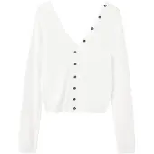 Mango Cardigan 'Mantis' hvid