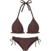 LASCANA Bikini brun / guld