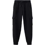 Mango KIDS Bukser sort