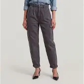 G-Star Pleated Tapered Cargo Chino - Grey - Women