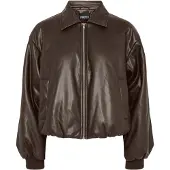 Pieces Pclara Padded Coated Bomberjakke