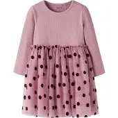 Name it Kjole - Tyl - NmfNagina - Lilas - - 6 år (116) - Kjole