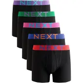 Next Boksershorts lyseblå / gran / lyserød / sort