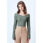 Trend Alaçatı Stili Shirts khaki