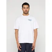 Edwin Bluser & t-shirts 'LAID-BACK LEAGUE WHITE' hvid
