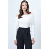 Trend Alaçatı Stili Shirts hvid