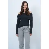 Trend Alaçatı Stili Shirts antracit