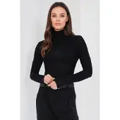 Trend Alaçatı Stili Shirts sort