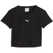 Puma Essentials Geripptes T-shirt, størrelse X-Large