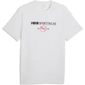 Puma Class T-shirt Mit Grafik, størrelse Medium