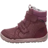 Superfit Snowboots 'WALDERI' guld / bær / burgunder