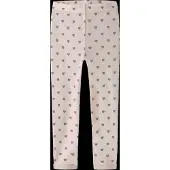 Lil´ Atelier Leggings - Uld - NmfNoel - Morganite m. Hjerter - - 6 år (116) - Leggings - Uld