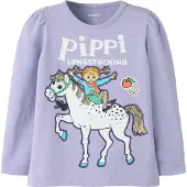 Name it Bluse - NmfAnna - Pippi - Heirloom Lilac - - 2 år (92) - Bluse