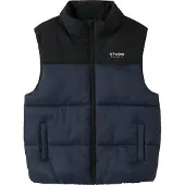 Name it Dynevest - NkmMarble - Navy Blazer - - 9 år (134) - Dunvest