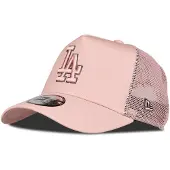 New Era Hætte 'Gorra rosa dodgers outline ef trucker losdod' lyserød