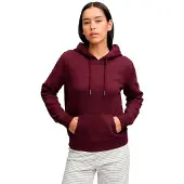 Superdry Superdrytil kvinder. W2012779A Signature hættetrøje bordeaux (S), Casual, Rødbrun, Bomuld, Burgund