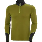 Helly Hansen Lifa Merino Midweight 1/2 Zip, herre, grøn