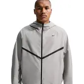 Nike Jakke Tech Shori Knit Windrunner - College Grey/sort, størrelse X-Large