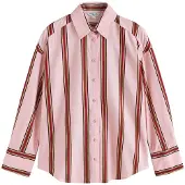 Next Bluse kiwi / gammelrosa / rød / vinrød