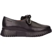 Wonders Wonderstil kvinder. A-4421 Loafers i sort Velv-læder (36), Fast, Ingen, Casual