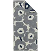 Marimekko Unikko badehåndklæde 70x150 cm Off white-blueberry