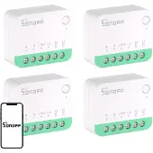 Sonoff MINIR4M (Extreme) Matter Switch, 4-pak