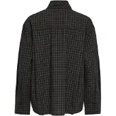 ONLY Bluse 'ONLMaya' mudderfarvet / sort / hvid