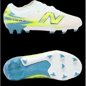 New Balance Furon v9 Team FG Neon Tide Børn - Græs (FG), størrelse 37