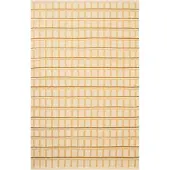 Chhatwal & Jonsson Mysore uldtæppe Off White-Masala Yellow-Yellow, 180x270 cm