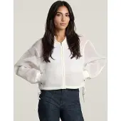 G-Star Meshy Binding Jacket - White - Women