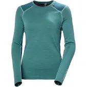 Helly Hansen Lifa Merino Midweight Crew, dame, grøn