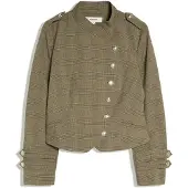 Bershka Blazer taupe / khaki / sort