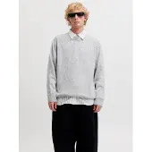Jack & Jones Ensfarvet Striktrøje