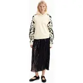Desigual Sweatshirt sort / hvid