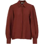 We fashion Bluse rustrød