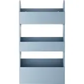 Bloomingville Hylde - 70 cm - Moris - Træ - Blå - - OneSize - Hylde