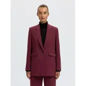 Selected Blazer 'SLFRITA' burgunder