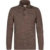 Petrol Industries Pullover brun-meleret