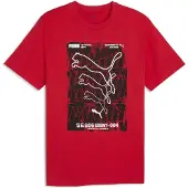 Puma Graphics Box Tee Men, Men, Red, XL