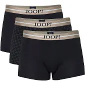 JOOP! Boksershorts mørkebeige / sort / hvid