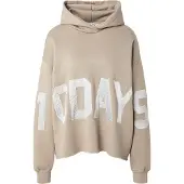 10DAYS Sweatshirt greige / hvid